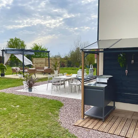 Villa Familiale 12Pers - 5 Chambres - Jardin 2000M2 - 20Min Honfleur Martainville (Eure)