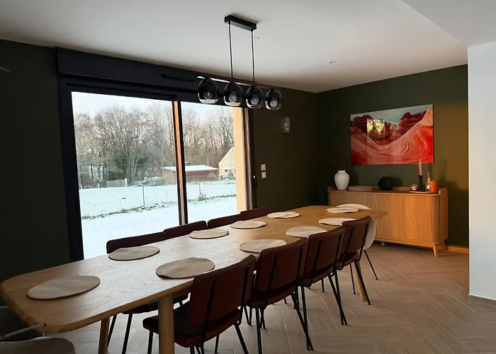 Maison Contemporaine Familiale 20min D'honfleur Willa Martainville (Eure)